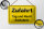 Blechschild Hinweis 18x12cm Zufahrt Tag und Nacht freihalten