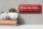 Blechschild Spruch 27x10cm nur verloren wenn nicht versucht Dekoration