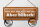 Blechschild Spruch 27x10cm Hund frech bellt aber hübsch Dekoration