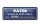 Blechschild Spruch 27x10cm Vater nicht schwer außer Mama Dekoration