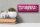 Blechschild Spruch 27x10cm Frauen sind da um geliebt werden Dekoration