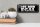 Blechschild Spruch 27x10cm # is mir egal Dekoration