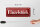 Blechschild Hinweis 27x10cm Einzelstück rotes Schild