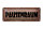 Blechschild Hinweis 27x10cm Pausenraum Dekoration