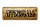 Blechschild Hinweis 27x10cm Affenstall Dekoration