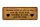 Blechschild Spruch 27x10cm denke nicht so oft an das was Dekoration
