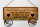 Blechschild Spruch 27x10cm denke nicht so oft an das was Dekoration