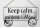 Blechschild Spruch 27x10cm keep calm and drink Wine Dekoration