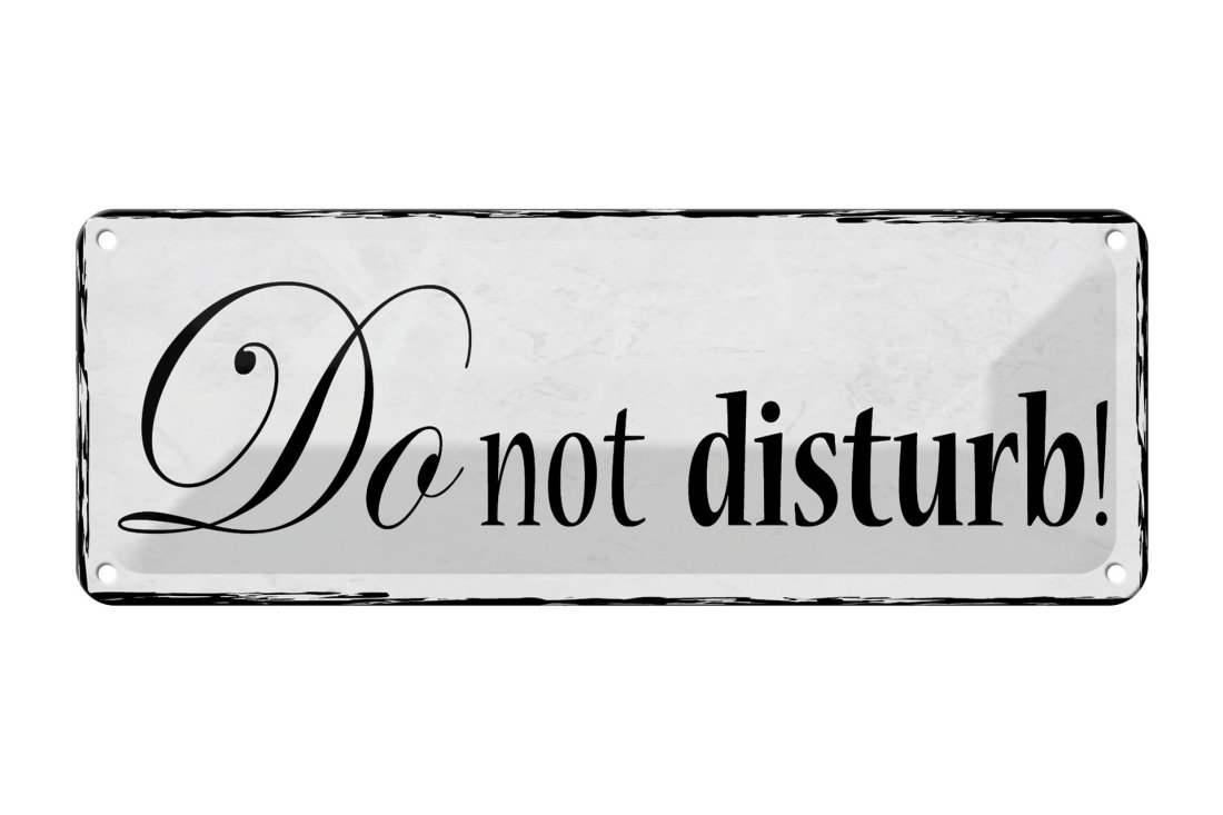 Blechschild „Do Not Spray“ Für Garten & Hof – Aluminium, 30,5 X 20,3 Cm, Wetterfest