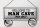 Blechschild Spruch 27x10cm Welcome to man cave men only Dekoration