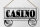Blechschild Spruch 27x10cm Casino Spiele Spielbank Dekoration