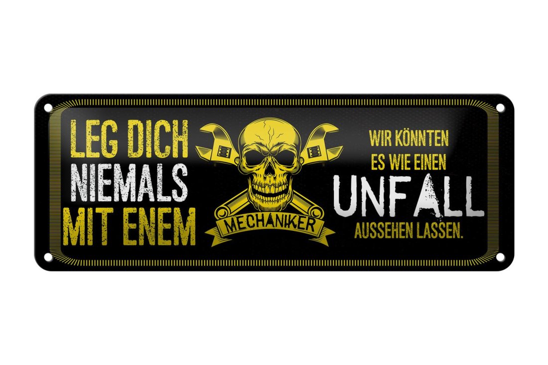 Maglietta Uomo Idraulico - Leg Dich Nie Mit Einem Installateur Ein - T-Shirt Ironica Idraulici