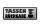 Blechschild Hinweis 27x10 cm Tassen Rückgabe Dekoration