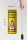 Blechschild Hinweis 10x27 cm Eis Schneeglätte eigene Gefahr Dekoration