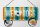Blechschild Spruch Hund Wel love Dogs 27x10cm Dekoration