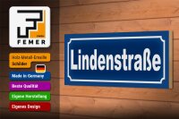 Holzschild Lindenstraße 27x10cm TV Sendung deutsche Serie