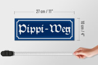 Holzschild Pipi Weg 27x10cm Türschild Bad Toilette