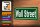 Holzschild Wall Street 27x10 m Straße New York Manhattan