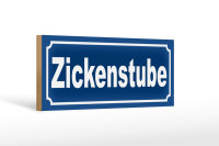 Holzschild Zickenstube 27x10cm Mädchen Zimmer...