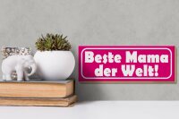 Holzschild Spruch 27x10cm Beste Mama der Welt
