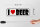 Holzschild Bier Spruch 27x10cm I Love Beer