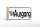 Holzschild Ausgang links 27x10cm Exit Wegweiser in weis