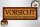 Holzschild lustig 27x10cm freilaufende Schwiegermutter
