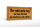 Holzschild Spruch 27x10cm wer mich nicht mag muss an sich