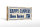 Holzschild Spruch 27x10cm happy campers live here Camping