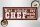 Holzschild Spruch 27x10cm hier arbeitet Chef noch selbst