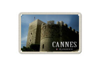 Blechschild Reise 18x12cm Cannes Frankreich Musée...