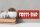 Holzschild Hinweis 27x10cm Fress Bar rotes Schild