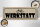 Holzschild Hinweis 27x10cm Fahrrad Werkstatt graues Schild