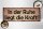 Holzschild Spruch 27x10cm in der Ruhe liegt die Kraft beige Schild
