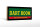 Holzschild Hinweis 27x10cm the Dart room a place to drink