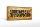 Holzschild Hinweis 27x10cm Affenstall