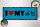 Holzschild Spruch 27x10cm I love my Bike Fahrrad