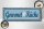 Holzschild Hinweis 27x10cm Gourmet Küche blau