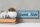 Holzschild Hinweis 27x10cm Gourmet Küche blau
