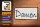 Holzschild Hinweis 27x10cm Damen