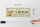 Holzschild Spruch 27x10cm Cat´s House we just pay the