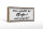 Holzschild Spruch 27x10cm hier arbeitet die Chefin noch
