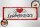 Holzschild Spruch Lieblingsmensch Herz Engel 27x10cm