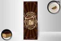 Holzschild Spruch Gentlemen`s Club Whiskey & Cigars 10x27cm