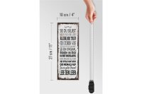 Holzschild Spruch Sei du selbst mache Fehler lerne 10x27cm