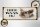 Holzschild Spruch 27x10cm holländisch Hier Waak ik Yorkshire Terrier Hund