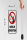 Holzschild Hinweis 10x27cm Angeln verboten Warnschild