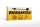 Holzschild 27x10cm Biergarten links Bier