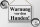 Blechschild Hinweis 30x20cm Warnung vor den Hunden (s/w)