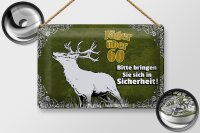 Blechschild Jäger 30x20cm über 60 bringen Sie...